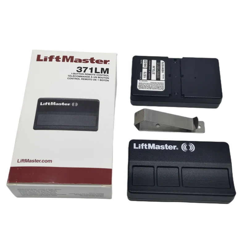 Compatible with matching instead of Liftmaster 371LM/373LM motor opener remote control for all barrier gates and garage doors