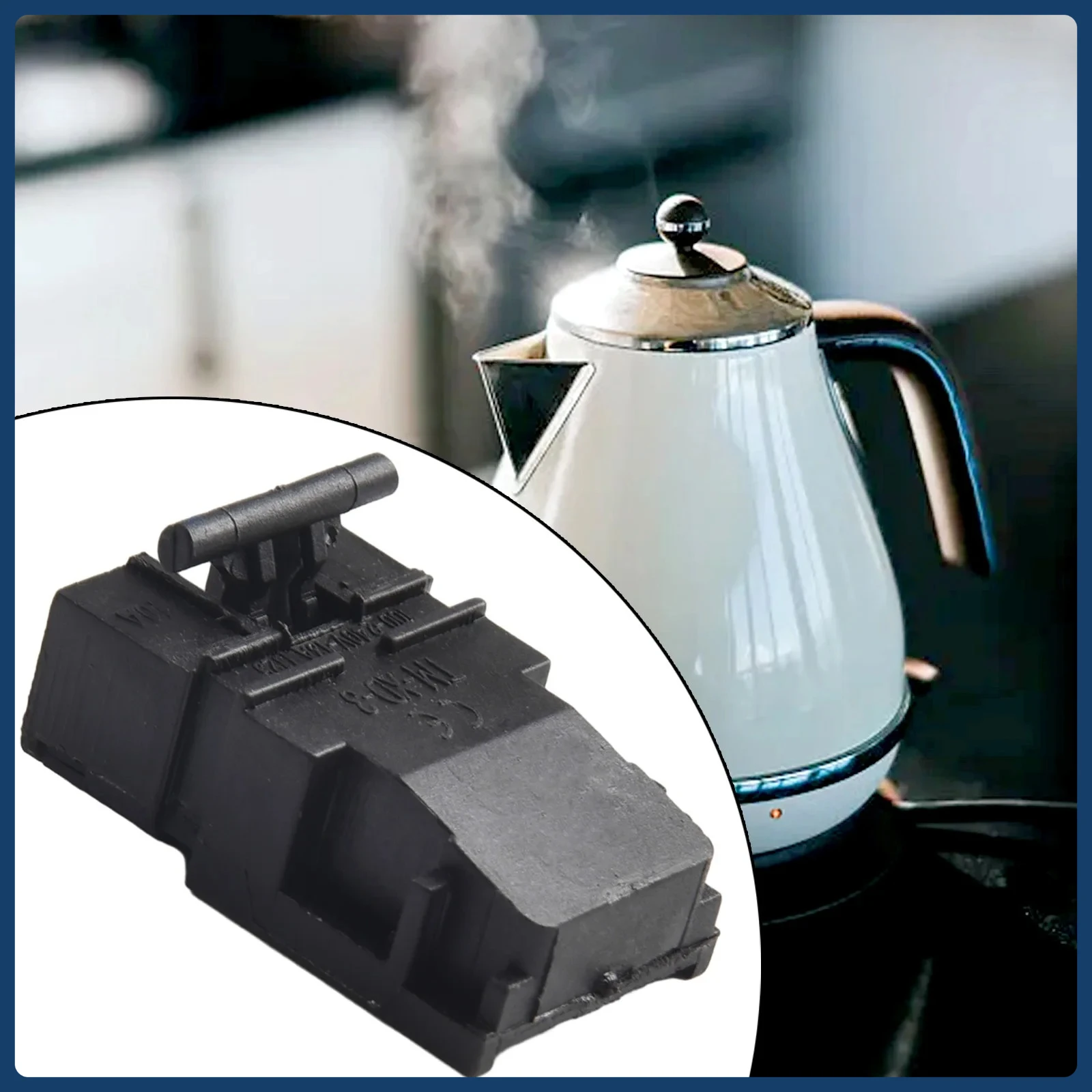 

1PCS Thermostat Switch Button Switch 100-240V Accessories SL-888-B TM-XD-3 100 Degrees Celsius Electric Kettle Parts Accessories