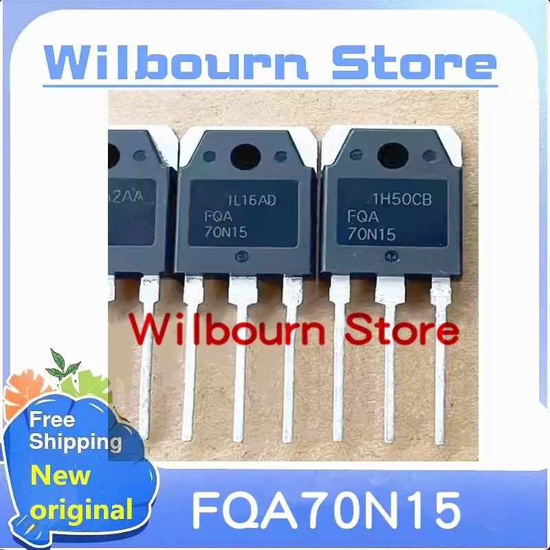 free shipping  10PCS/LOT FQA70N15 70N15 150V 70A TO-3P Mxsyuan 100% New original