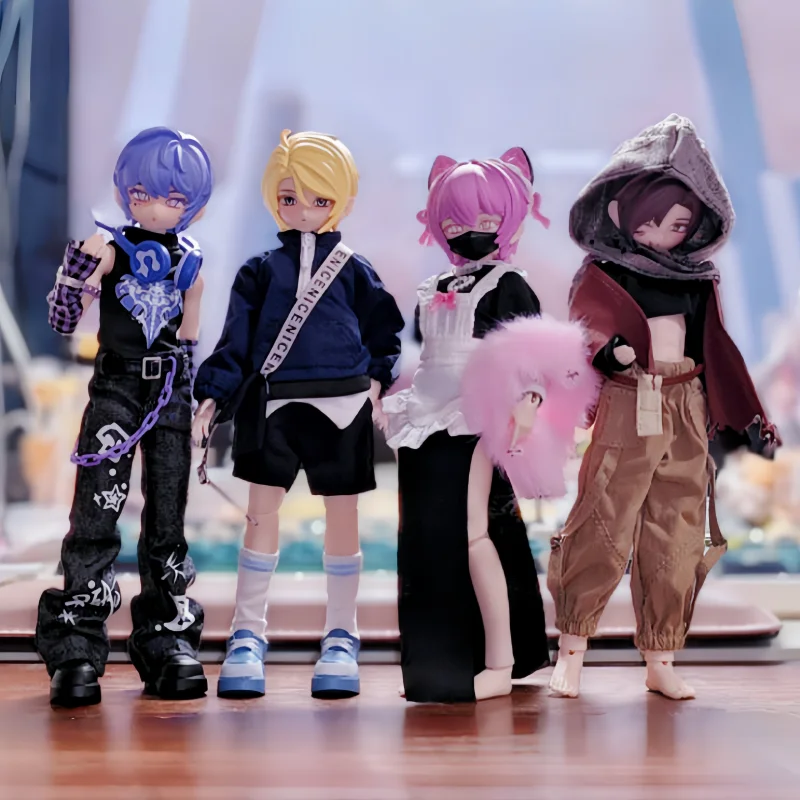 

New Hot Genuine In Stock Zack Event Series 1/8 Bjd Blind Box Mystery Box Cute Action Anime Figure Model Kawaii Toys Gift