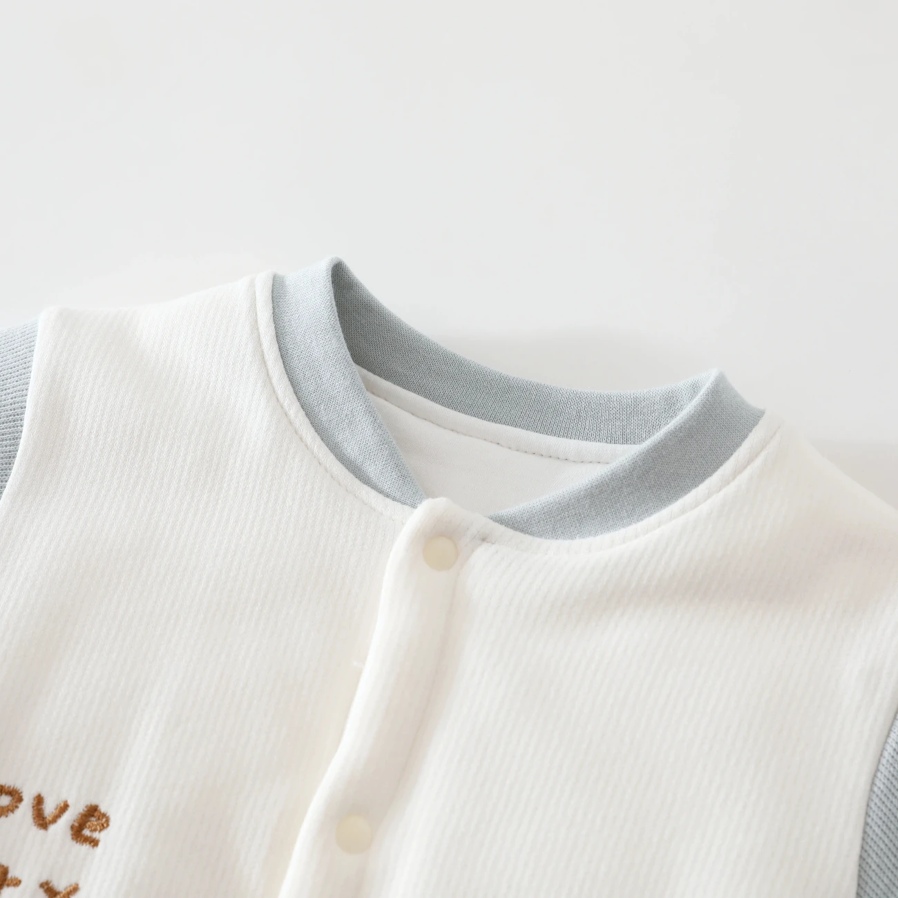 Baby Jumpsuit 120g Cotton-Padded Autumn and Winter Outdoor Romper Thin Cotton Thickened Front-Open Crawling Suit for Children