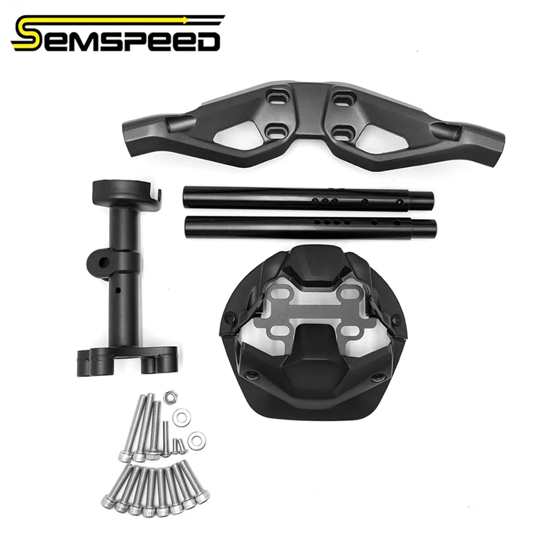 SEMSPEED CNC Motorcycle Handlebar Clamp Stem For YAMAHA NMAX 155 2025-2026 Clip-On Handlebars N-MAX 2025 Motorcycle Accessories
