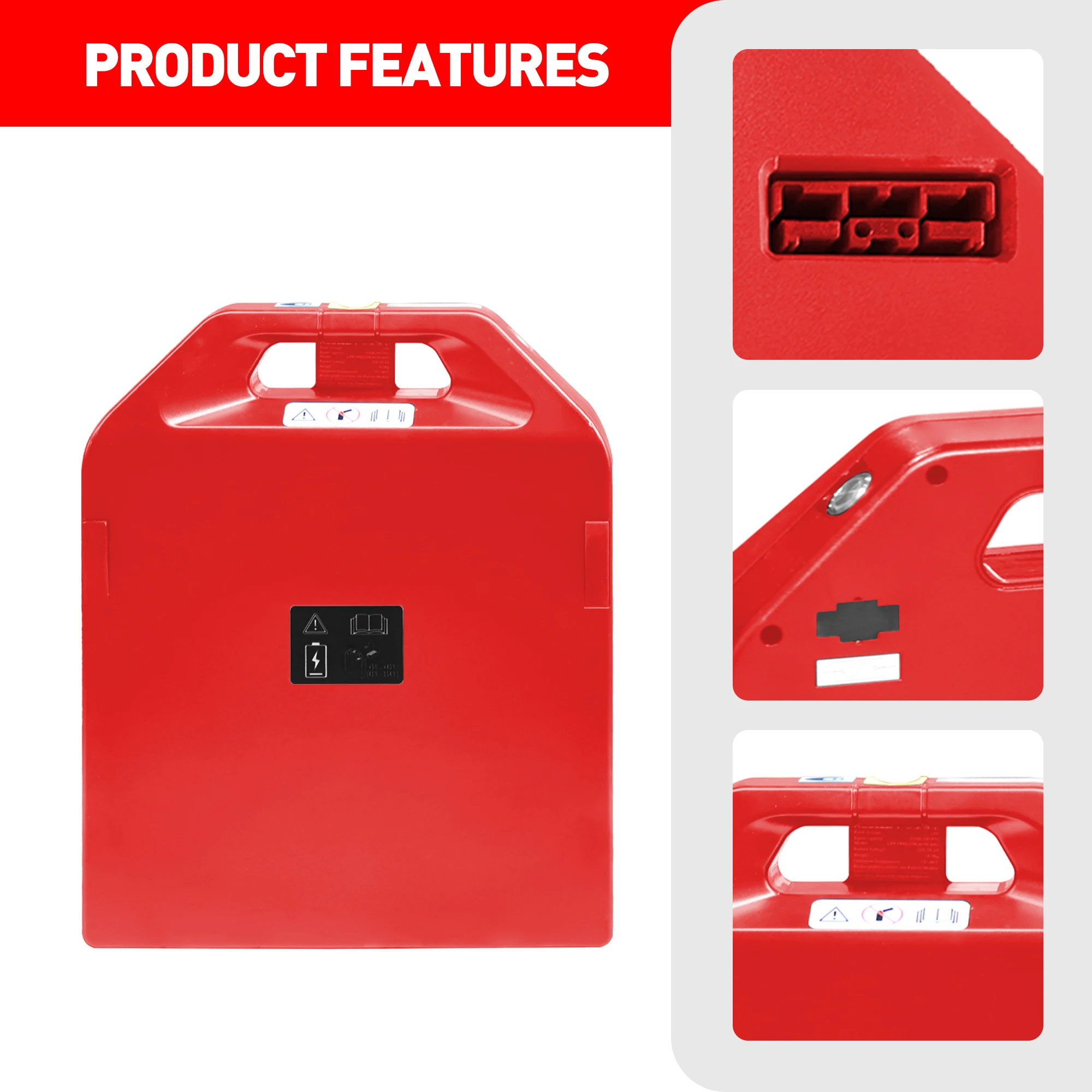 بطارية ليثيوم 24 فولت 20 أمبير في الساعة لمقبس شاحنة البليت الكهربائية NOBLIFT ATOM PTE15Q-B