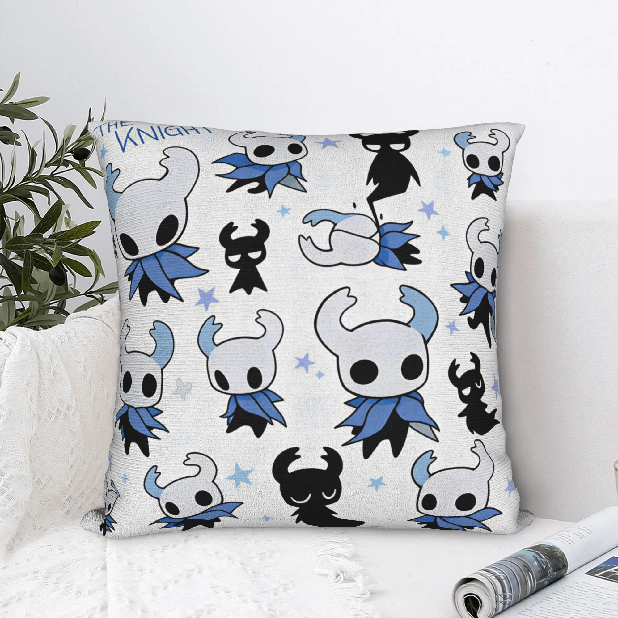 Hornet Hollow Knight Silksong  Pillowcases  Cute Funny Pillow Case For Sofa Couch Bed Living Room Print Pillow Cover