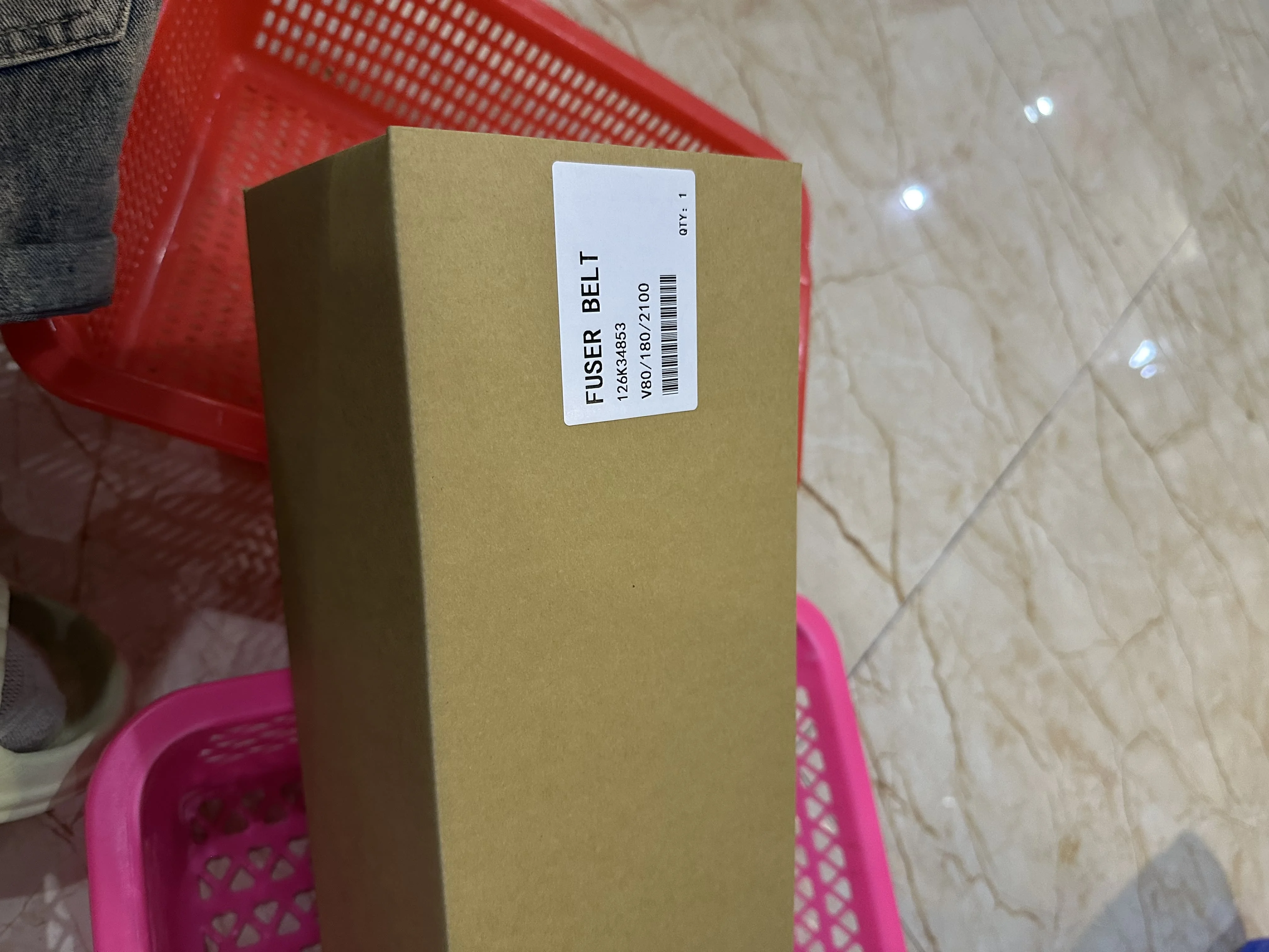 

1pcs. Japan V80 V180 Fuser Belt For Xerox Versant 80 180 2100 3100 V80 V180 V2100 V3100 Fuser Film Sleeve 126k34853 126k34854