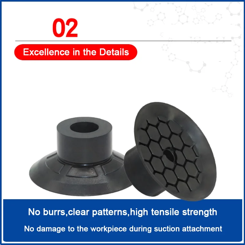 5 قطعة/الحزمة SFF سلسلة أكواب شفاط المكنسة الكهربائية المواد: المستوردة سيليكون ومطاط النتريل SFF-10/15/20/25/30/40S