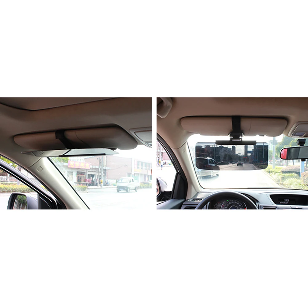 

Sun Visor Anti Glare Mirror Car Shield Protector Premium Acryl Board Durability Automotive Windshield Screens