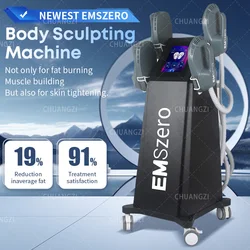 Emszero Machines 15 Tesla Professional 6500w NEO Body Slimming Muscle EMS Electromagnetic Stimulate Buttock Toning