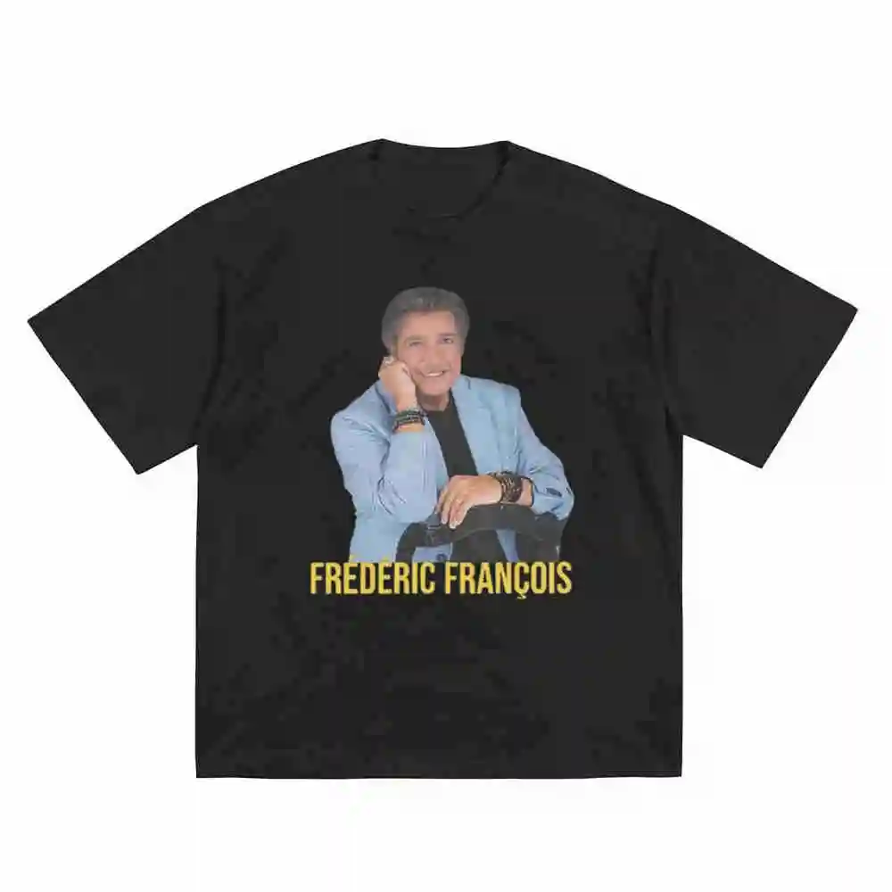 Frederic Francois Singer Short Sleeve Tee 100% Cotton T-Shirt