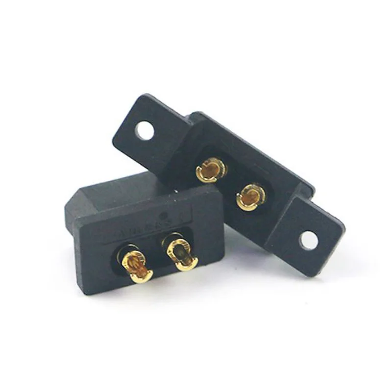 2/5 Pasang Amass XT30G Konektor Steker dengan Sekrup Konektor Perempuan Laki-laki untuk RC Quadcopter FPV Balap Drone Baterai Lipo