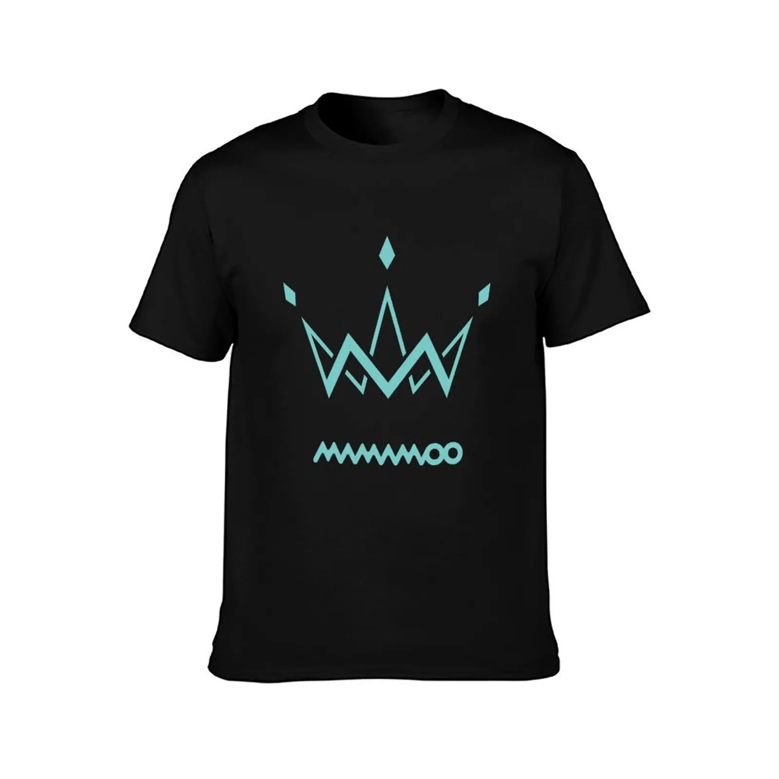 MAMAMOO Crown logo T-Shirt Minimalist Casual Short Sleeve Top T-Shirt