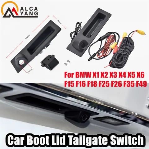 부트 트렁크 핸들 릴리스 스위치, BMW X1 X2 X3 X4 X5 X6 F15 F16 F18 F25 F26 F35 F49, 2012-2018 51247463163