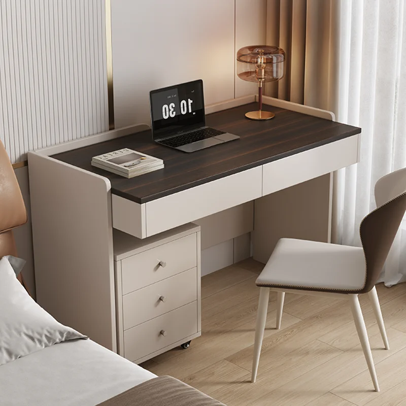 

Storage Nordic Office Desk Study Computer Wooden Aesthetic Minimalist Office Desk Crafts Drawer Meuble Bureau Unique Furniture