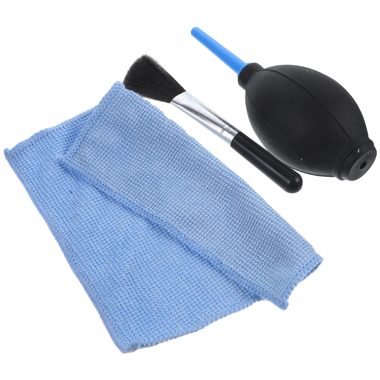 

Silicone Blower for Camera Lens LCD Screens Keyboard Long Nozzle Cleaner Tool Kit Bottle Brush Cloth Safe Durable Gifts