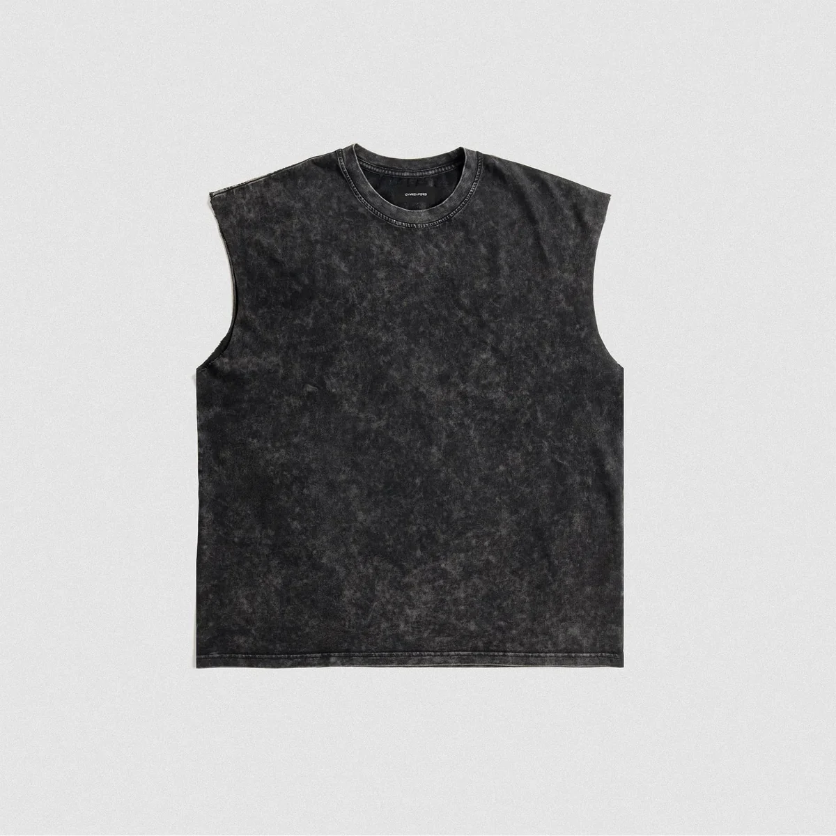 GYM Reapers Printed Vintage Washed Sports Vest Cotton Sleeveless Men's T-shirt Hip-hop Bodybuilding Fitness Tank Tops US SIZE