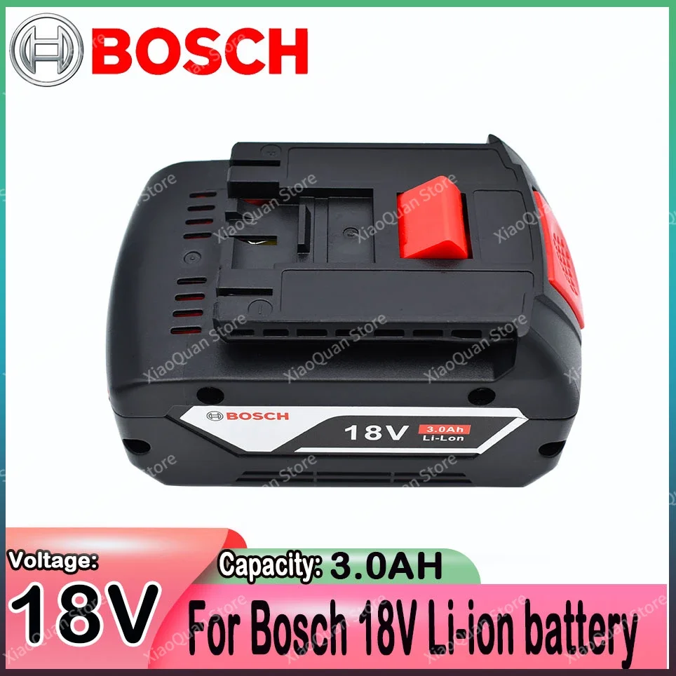 High-Performance For BOSCH 18V 3.0Ah LITHIUM-ION BATTERY GBA 18v Professional GBA GSR GSB BAT609 Rechargeable Battery