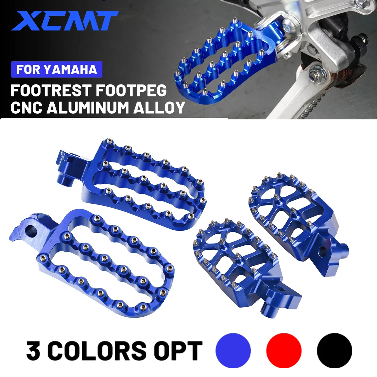 

For YAMAHA Tenere700 RALLY Tenere 700 World Raid XTZ700 XTZ 700 Motorcycle Accessories Foot Pegs Rest Pedal Footrest Footpegs