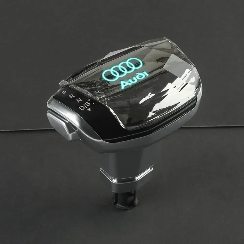 

2026 Hot For Audi For Audi A4 A5 A6 A7 Q5 Q7 crystal gear shift knob head lever gearbox handle handlball parts