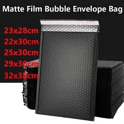 20Pcs Black Bubble Envelopes Bag Waterproof Foam Bubble Mailers Shipping Envelope Bags Foam Self Seal Packing Bags Large Size