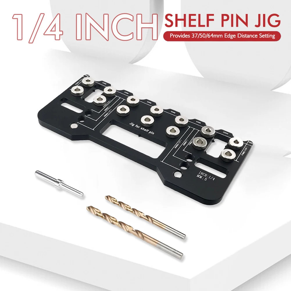 

For Precision Pocket Hole Jig Set: For Durable Aluminum Tool For Perfect Cabinet For Wardrobe Door Cabinet Woodworking
