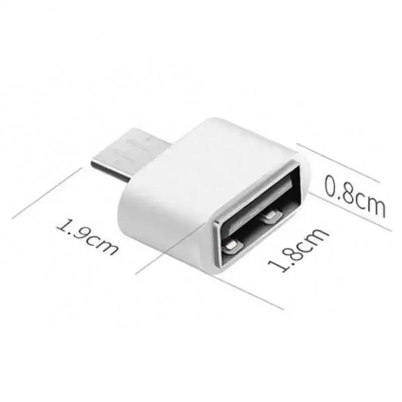 ตัวแปลงอะแดปเตอร์ความเร็วสูง Type-C เป็น USB 3.0 OTG สำหรับแฟลชไดรฟ์เมาส์ตัวอ่านดิสก์ U สำหรับอุปกรณ์เสริมโทรศัพท์ Android iPhone