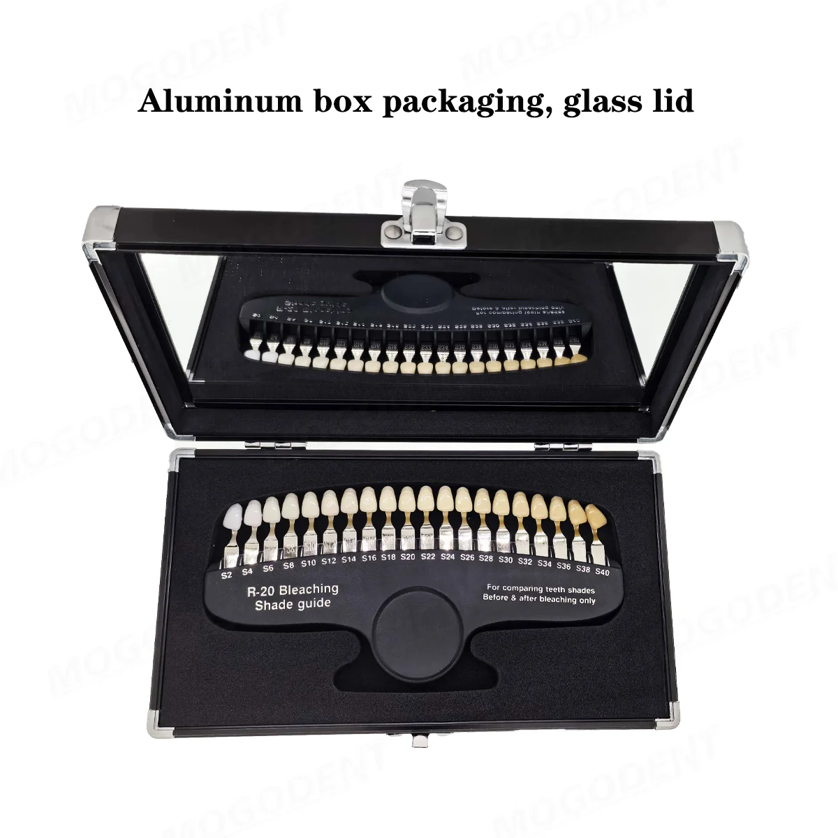 16/20/27/29 Colors Dental Teeth Shade Guide 3D Master Tooth Whitening Comparator Tooth Guide Colorimetric Plate