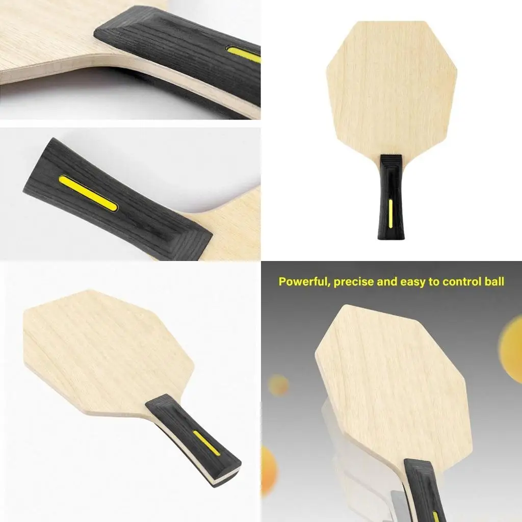 

M5TC шестиугольная ракетка для настольного тенниса, основание летучей мыши, нижняя пластина ракетки для пинг-понга, тренировка в