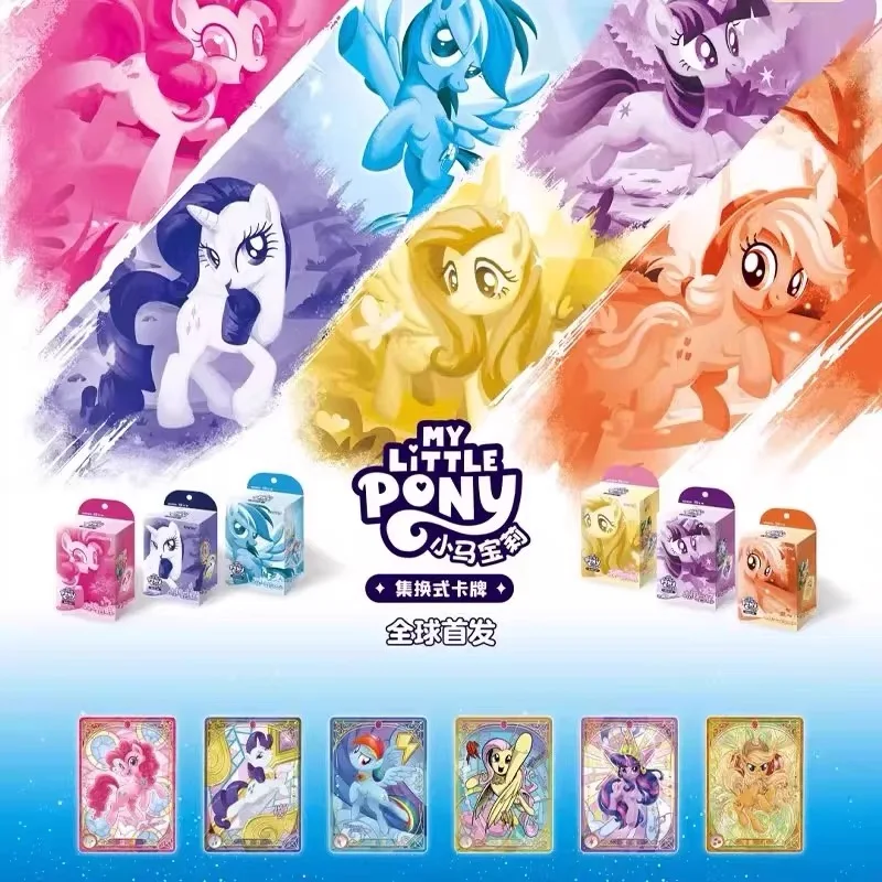 Genuine KAYOU My Little Pony TCG Friendship Sets Sail Starter Deck Full Box Trading Card Game 2-Player Battle Official Licensed