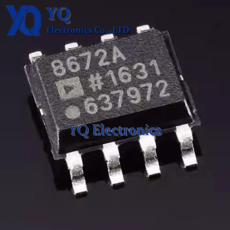 10PCS/lot New OriginaI AD8672ARZ SOP8 8672A Precision Ultra Low Noise Low Input Bias Current Operational Amplifier IC