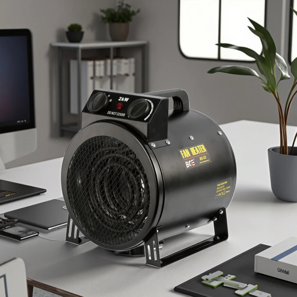 

ATV&UTV2000W Portable Digital Ceramic Fan Heater Electric Stainless Steel Air Blower PTC Space Heater for Home Use