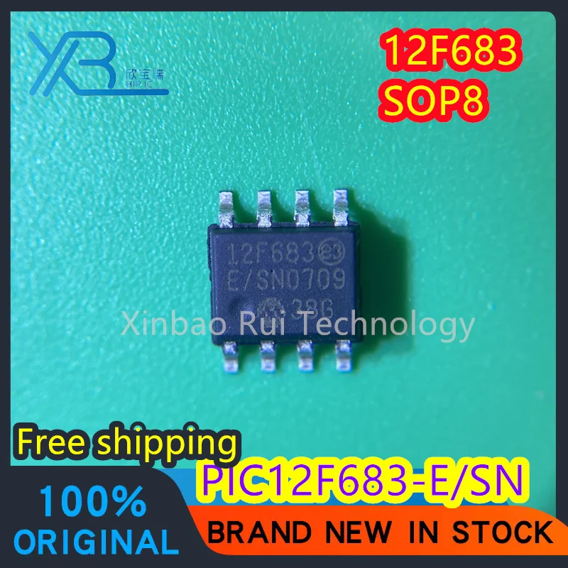 

(5/50pieces) PIC12F683-E/SN parts mark 12F683 12F683E/SN SOP-8 microcontroller IC 100% new and original Free shipping