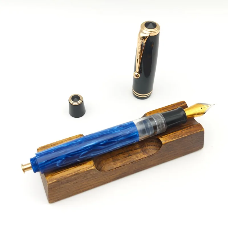 ADMOK Push-button Fountain Pens Schmidt 0.38EF 0.5F 0.7M 1.0B Nib Classic Luxury Ink Pen Elegant Gift Box Smooth Office Writing