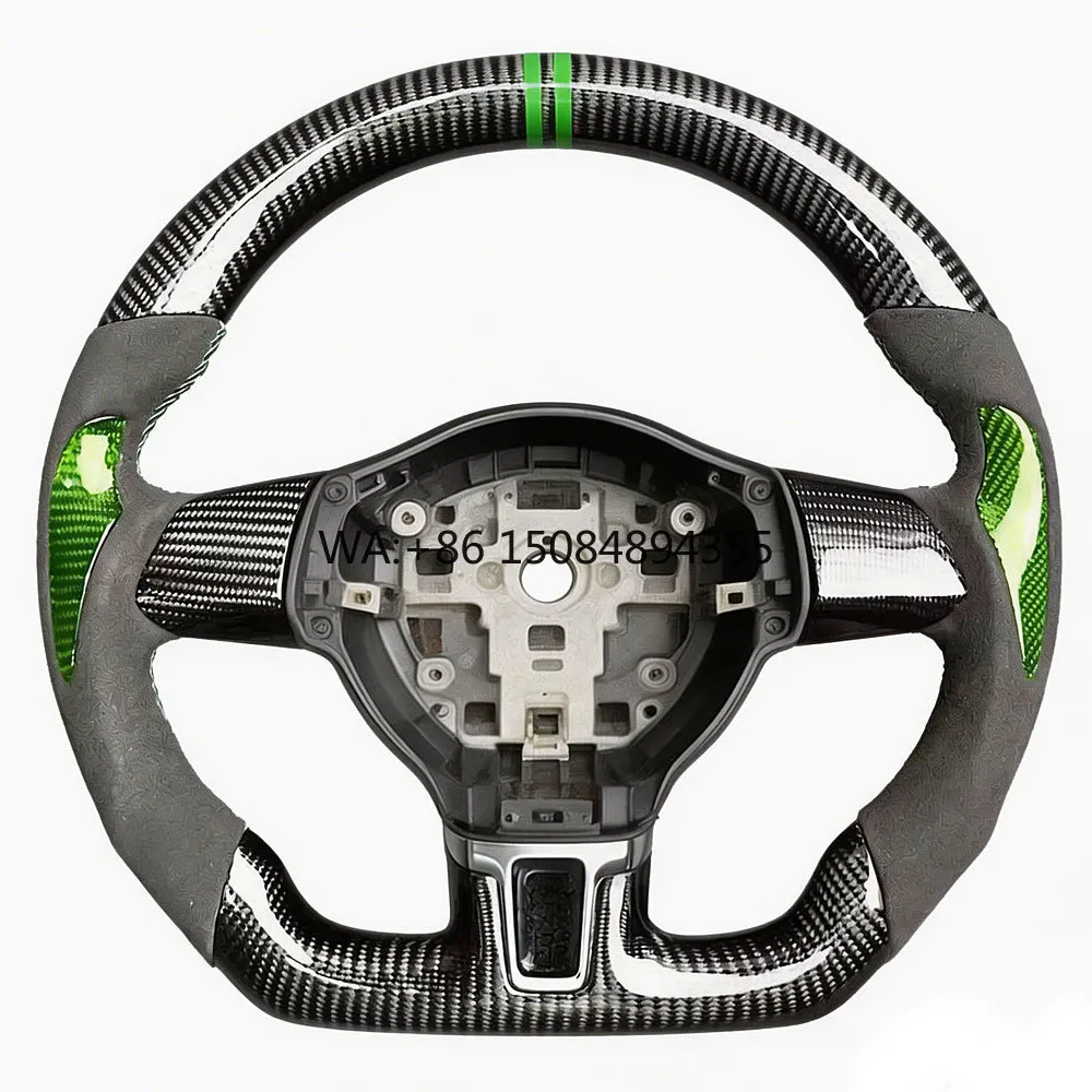 Carbon Fiber Sports Style Car Steering Wheel Universal Auto Modification Steering Wheel