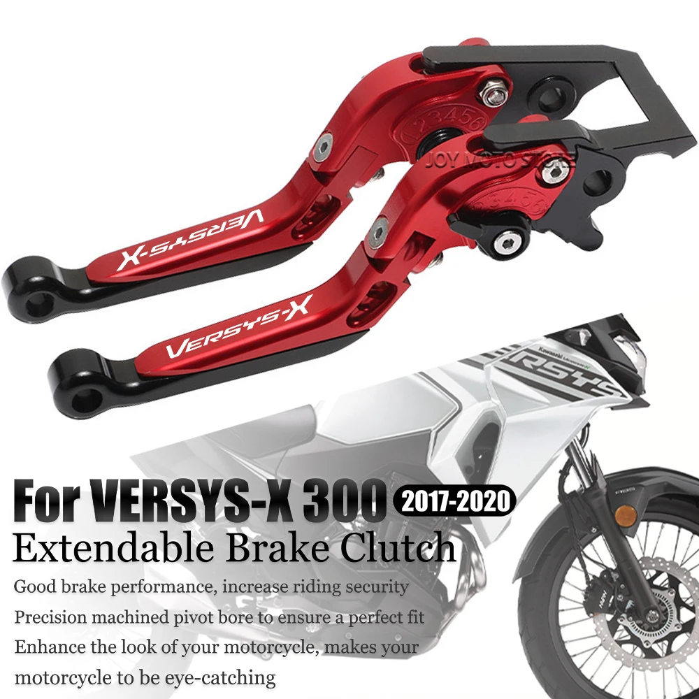 For Versys-x 300 versys x 300 2017-2020 Motorcycle Accessories CNC Clutch Lever Brake Lever Set Adjustable Folding Handle Levers