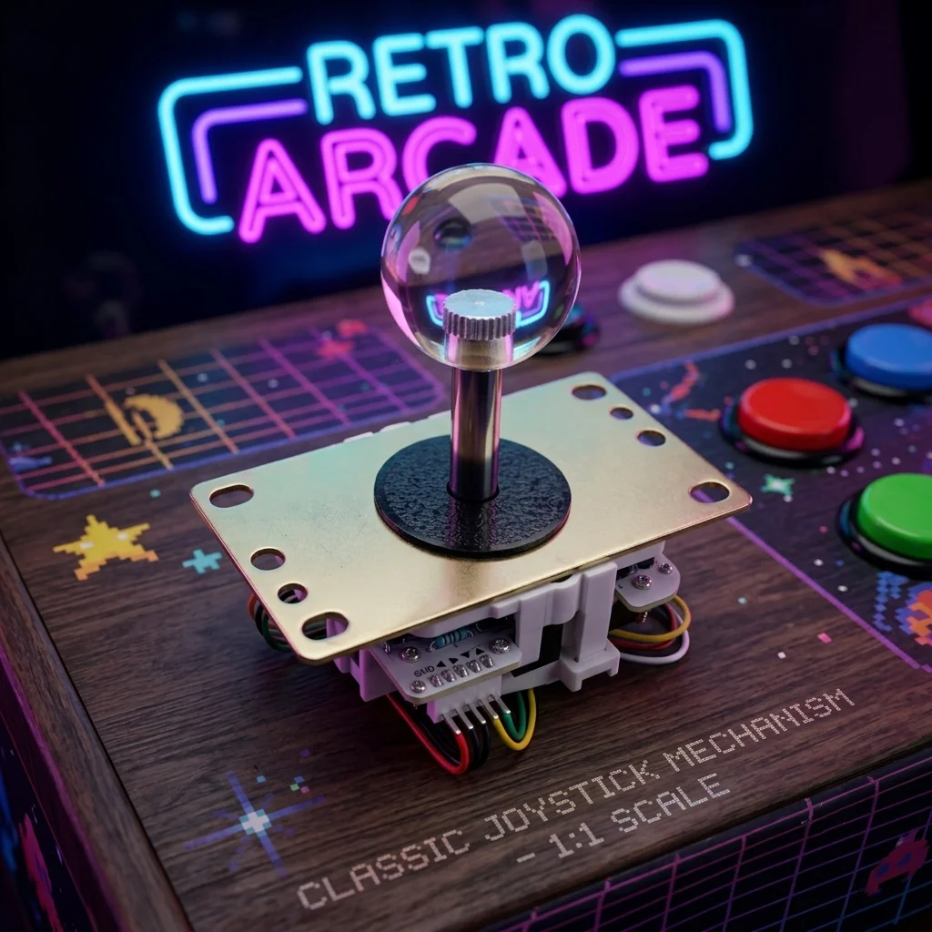 Arcade Game Cabinet - 5-pinowy joystick arcade do gier walki