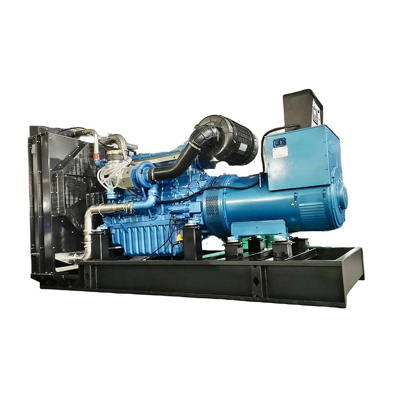 Open Frame Diesel Generator Set With Auto Remote Start Wei Chai Engine 480V 50/60Hz Silent Type Speed Control