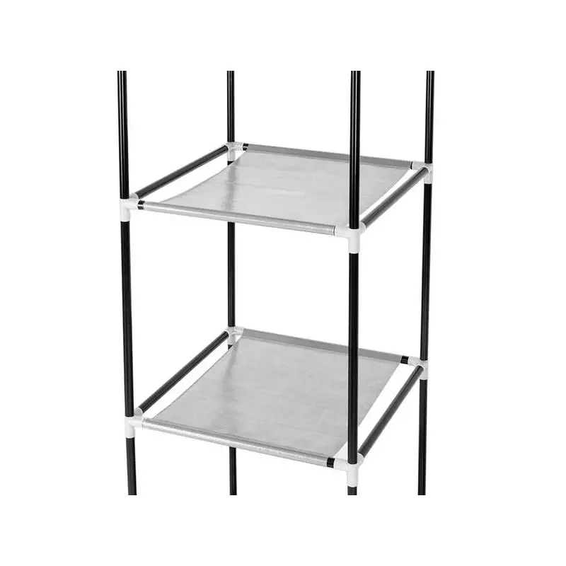 

Гардероб из нетканого материала с высокими штанинами — бежевое решение для хранения одежды и аксессуаров 69 дюймов