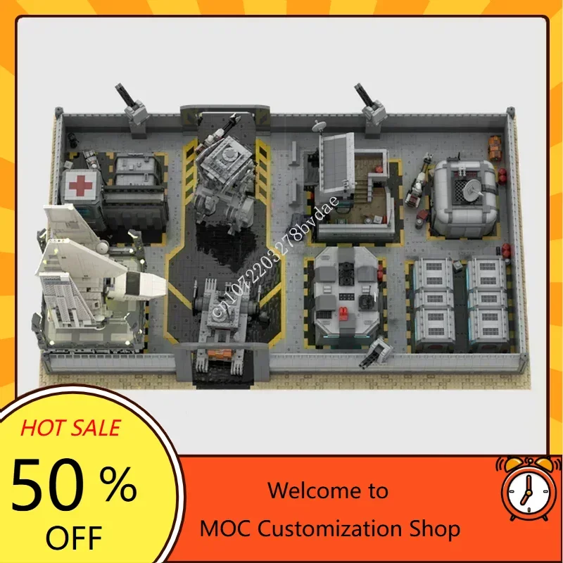 7334PCS MOC 궁극의 우주 전쟁 군사 휴일 우주 전쟁 군사 MOC 전함 DIY 조립 생일 퍼즐 크리스마스 선물