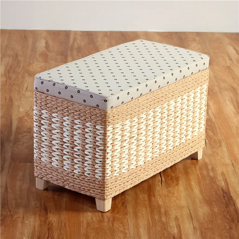 *a forJapanese Storage Stool - Solid Wood Lift-Top Ottoman, Rustic Entryway Bench with Seat for Small Spaces*