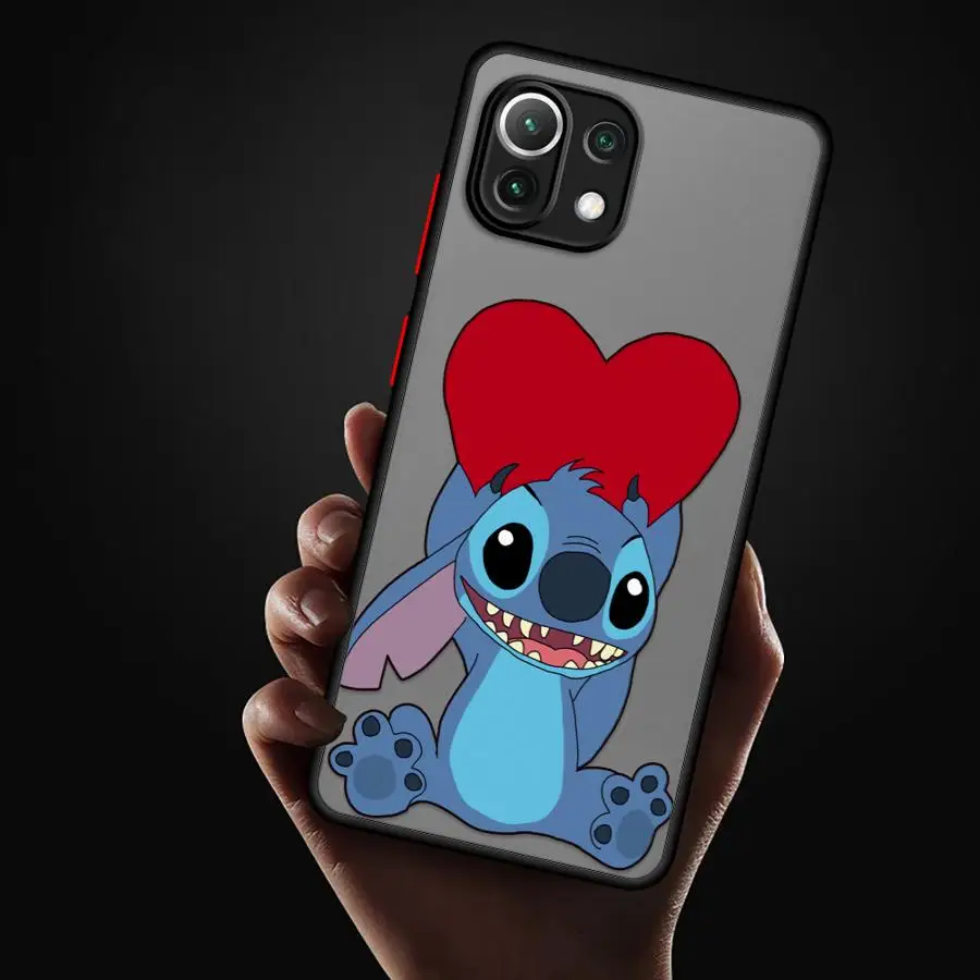 حافظة هاتف ديزني ستيتش اللطيفة لهاتف شاومي ريدمي نوت 11 12 13 برو بلس 11 12Pro 10 Pro 4G 8T 9S 10S 11S 12S Soft