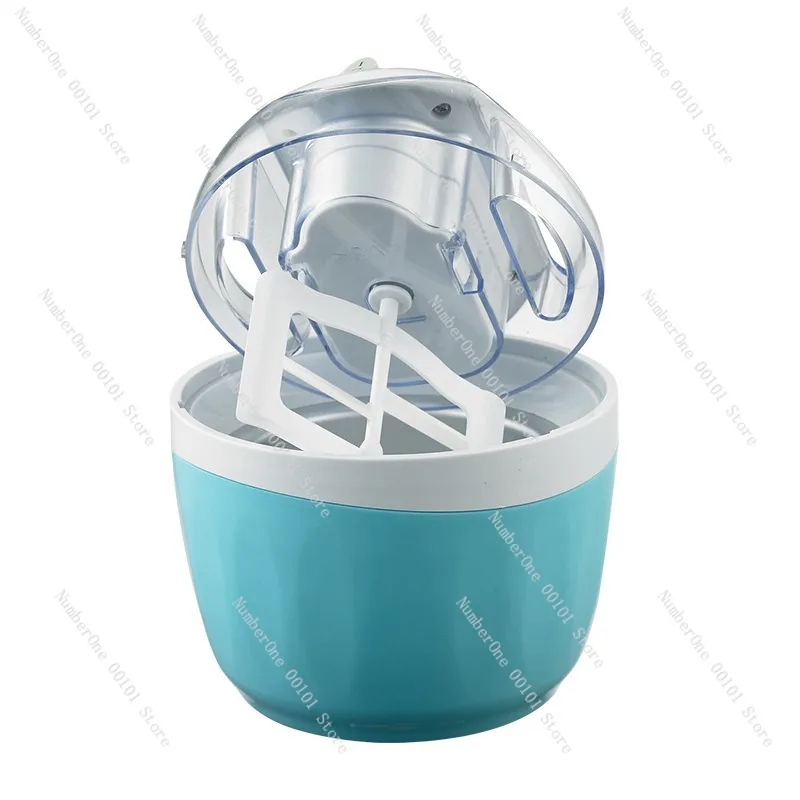 Mini Ice Cream Maker Electric Frozen Dessert Machine Kids Ice Lolly Maker DIY Yogurt Gelato Maker Small Household Ice Cream