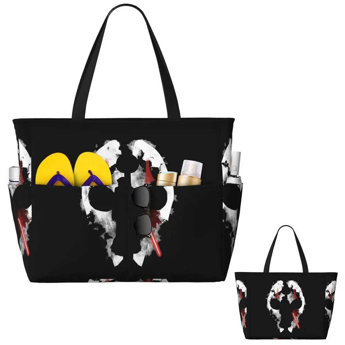 

Darth Nihilus Beach Tote Bag Sport Gym Yoga Duffle Large Tote Bag Women Travel Bag Fitness bag