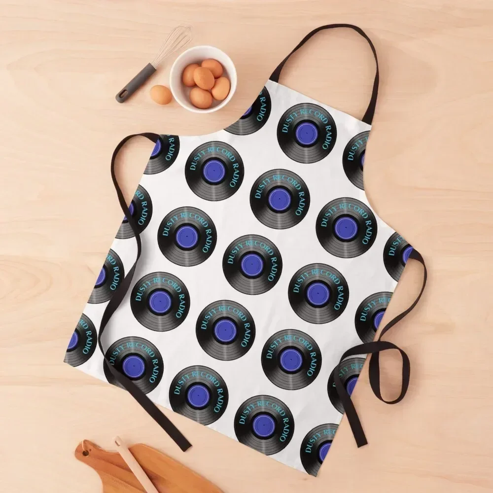 

Dusty Record Radio Logo Apron Kitchen For Women Kitchen Things And For Home beauty master bib Apron