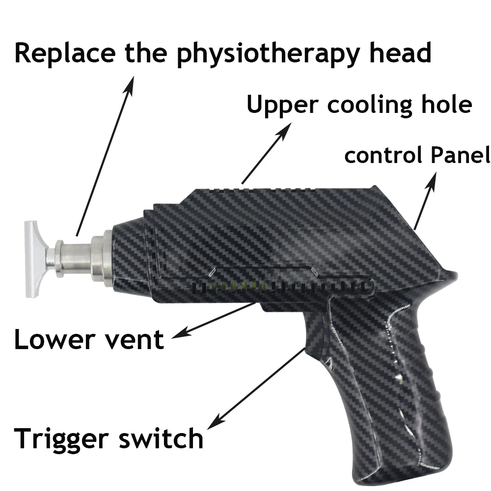 900N カイロプラクティック調整ツール脊椎矯正ガン 8 ヘッドポータブル調整可能な強度治療脊椎マッサージャー 2025 新