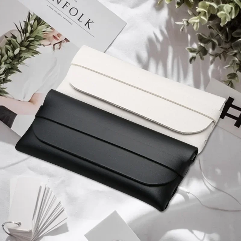 Black and White Soft and Stylish Leather Glasses Cases  Glas