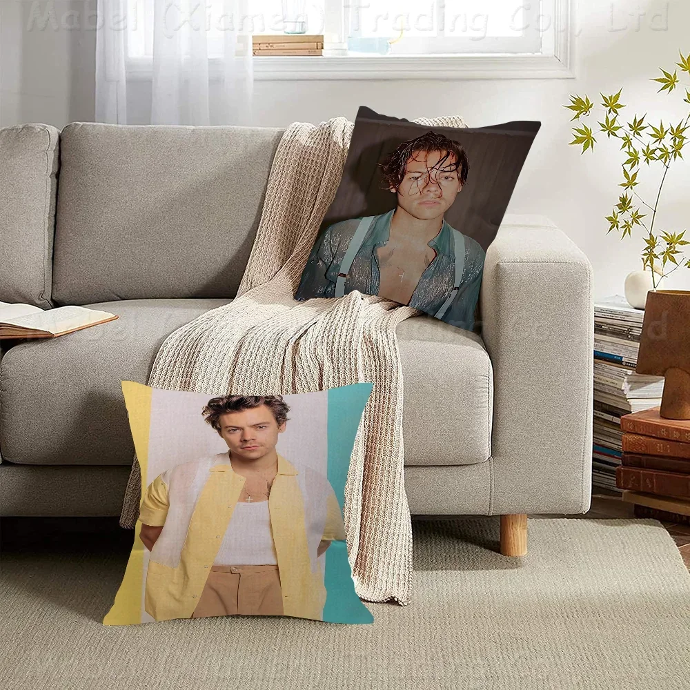 Singer H-Harrys S-Styles Personalized picture text home decorative pillows Household Gifts 45x45cm