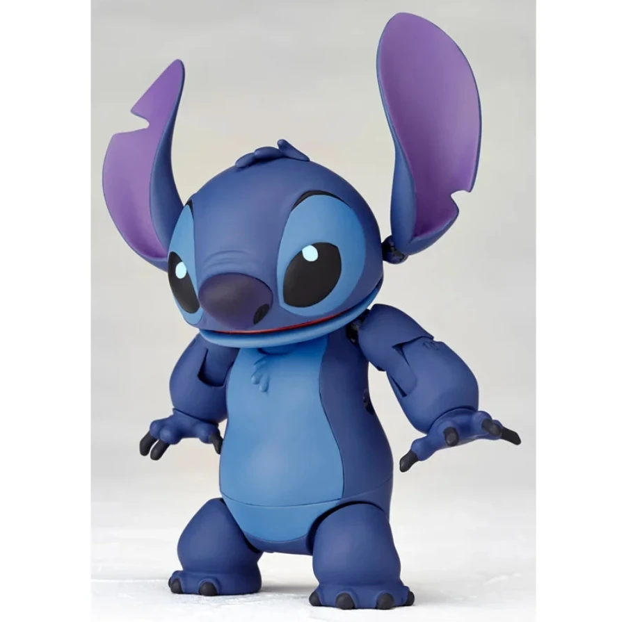 100% original Kaiyodo Revoltech Stitch Experiment 626 Reprint Anime Action Collection Figures Model Toys Figura In Stock