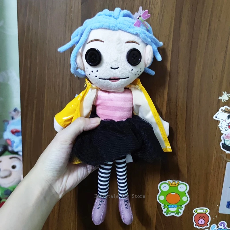 Плюшевая игрушка ужасов Coraline Squid, мягкая кукла, мягкая синяя плюшевая фигурка с мультяшным животным, уродливые дети, милые коллекционные подарки на Хэллоуин