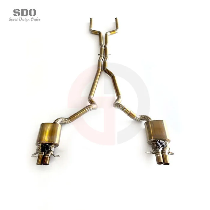 SDO New Titanium Catback OEM Valve Muffler Exhaust 1.2mm Thickness 1-Year Warranty  E63/E63S  W213 V8 System
