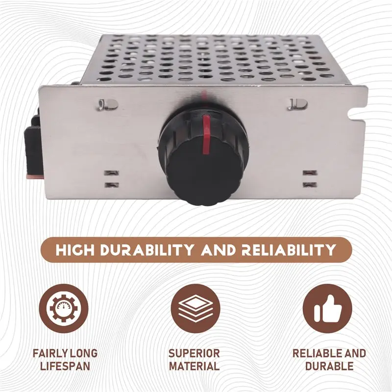 T23C 7-70V 30A PWM DC Motor Speed Controller Switch Control 12V 24V 36V 48V With 30 Amp Fuse